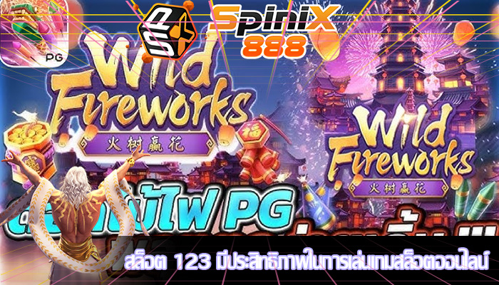 สล็อต 123 มีประสิทธิภาพในการเล่นเกมสล็อตออนไลน์